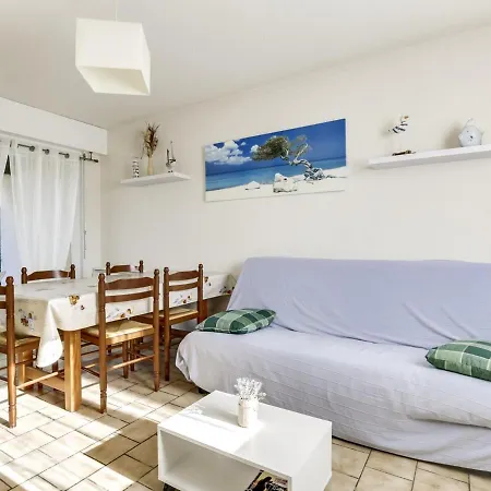 Maison T2 A Plage, Proche Des Commerces Et De La - Fr-1-521-90 比斯卡罗斯海滩