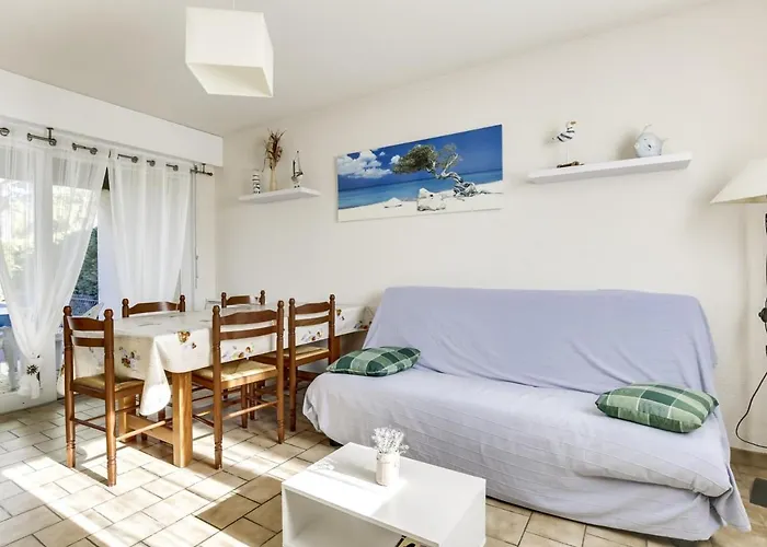 Maison T2 A Plage, Proche Des Commerces Et De La - Fr-1-521-90 比斯卡罗斯海滩